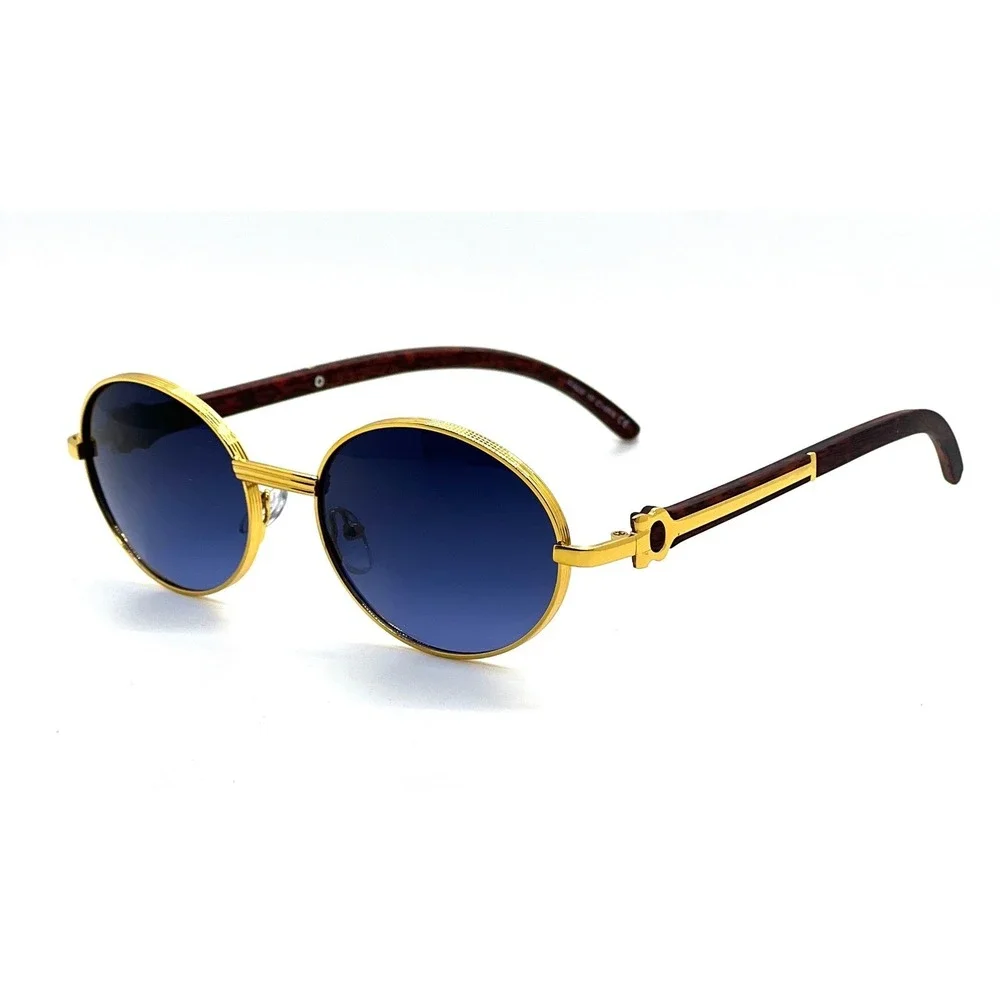 Sunglasses Blue Lens Men's Trendy‎ Fashion Shades Sophisticated Stylish Casual
